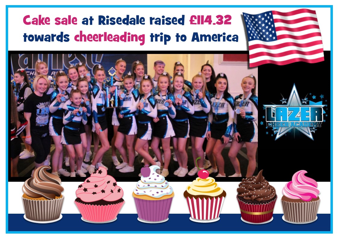 ​​£114.32 raised for Lazer Cheer Academy - ​17th December 2020: